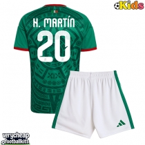 Mexico Henry Martin #20 Replica Home Minikit World Cup 2026 Short Sleeve (+ pants)